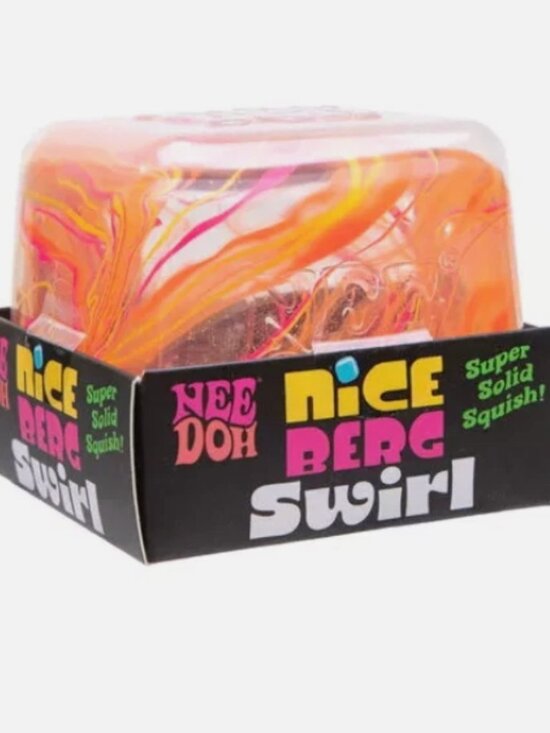 Schylling Other - NEW!!! Schylling Needoh Swirl Nice Berg - GIANT Nee Doh Swirl Nice Cube!